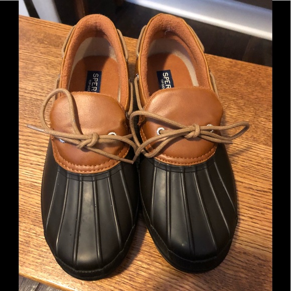 sperry women's rain shoes